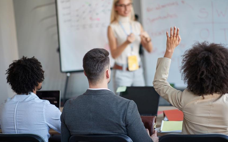 Employees training Opus Centre